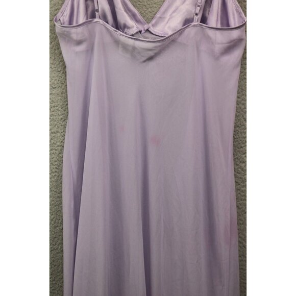 Madison Studio Intimates Purple Embroidered Beaded Slip Dress-Size Large-Fairy - Picture 11 of 12